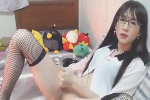 Chinese fine asian shemale rod