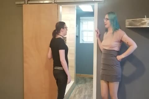 large Dicked Goth sheboy bonks Real Estate Agent Cums On Her Face And Glasses