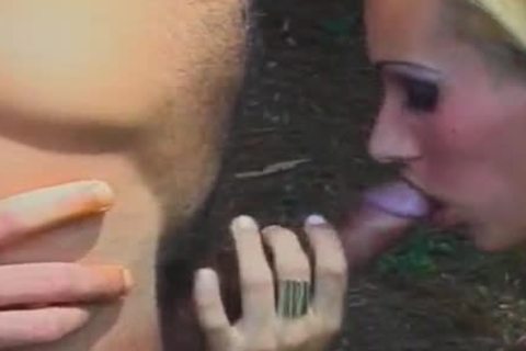 pretty young Fair-haired ladyboy Giselle Davila With merry bazookas likes To get butthole slammed In The Wood