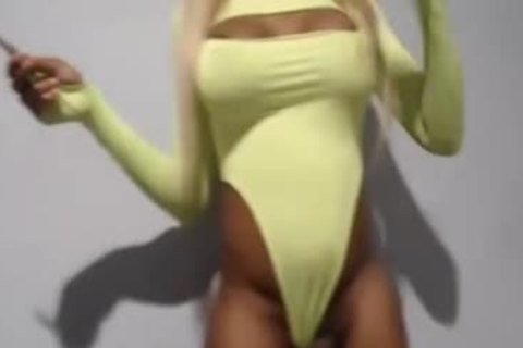 darksome lady-man large large penis