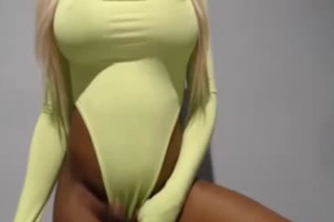 darksome lady-man large large penis