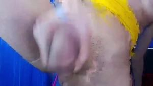 skinny asian lady-man girl JADE Jerks And Cums Online