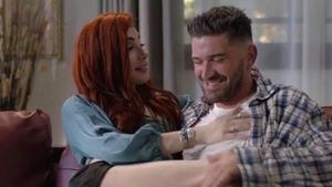 whore Redhead sheboy Lets Her new Boyfriend gangbang Her horny booty