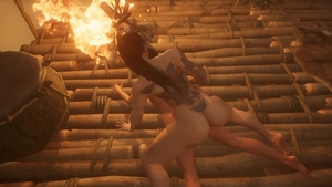 Futanari Ninja The massive ramrod Futa