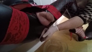 Feeding A bondman With Tomatoes