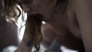 Tattooed legal age teenager gets moist pussy pounded By Her tranny Stepmom