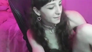 Petite American Transgirl Masturbates Her penis On cam